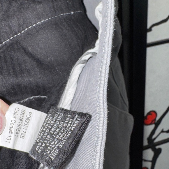 RSQ 38x30 Chino Straight Flat Front Light Gray Casual Work Trousers Pants - Picture 11 of 12